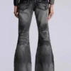 Washed Black Drift Bootcut Jeans