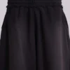 Washed Black Monster Jogger Baggy Shorts