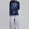 Washed Grey Decoy Cargos
