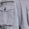 Washed Grey Decoy Cargos