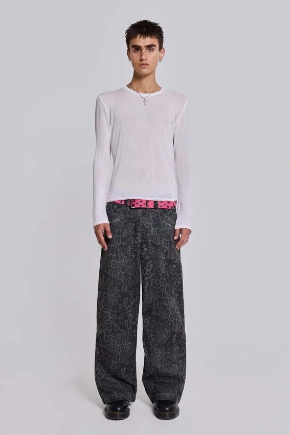 White Mist Long Sleeve Top
