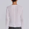 White Mist Long Sleeve Top