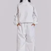 White Vapor Tracksuit Bottoms