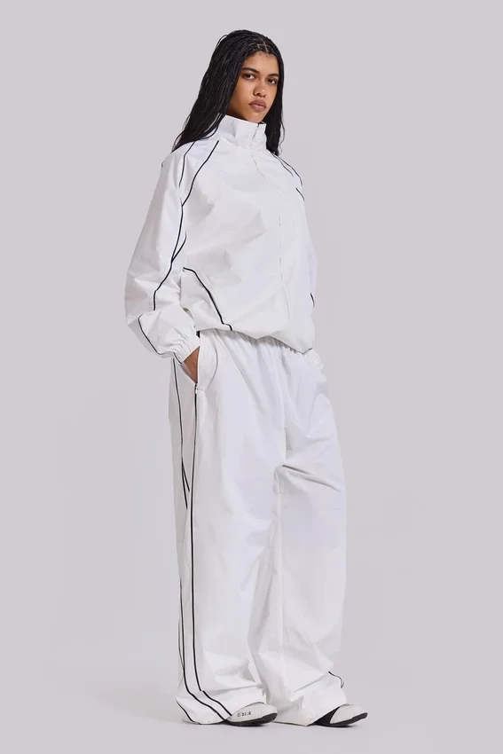 White Vapor Tracksuit Top