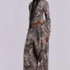Woodland Camo Baggy Monster Joggers