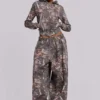 Woodland Camo Baggy Monster Joggers
