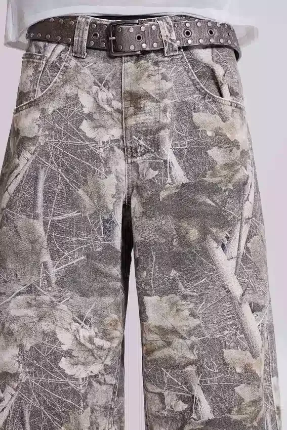 Woodland Camo Colossus Baggy Jeans