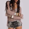 Zebra Denim Hot Pants