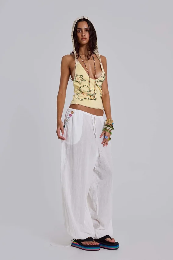 Livara Button Balloon Trousers
