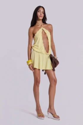 Zuma Embellished Mini Dress